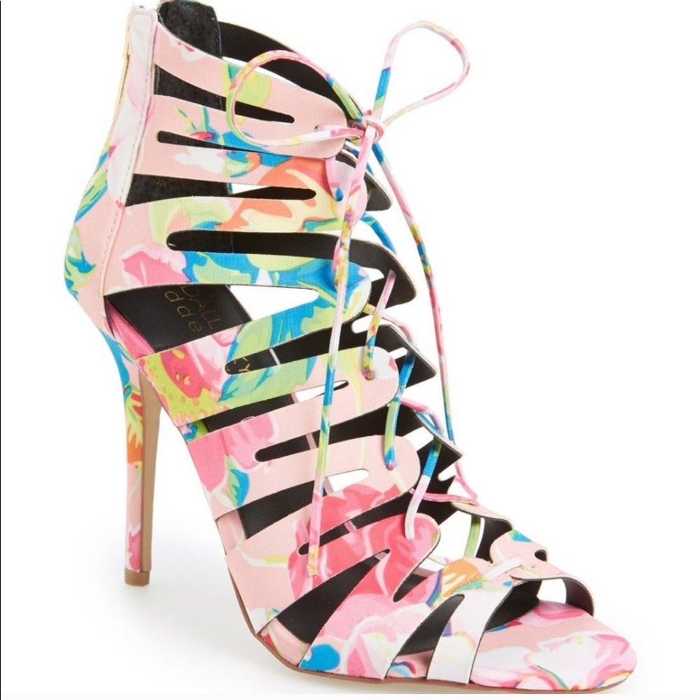 Nordstrom Floral Heels